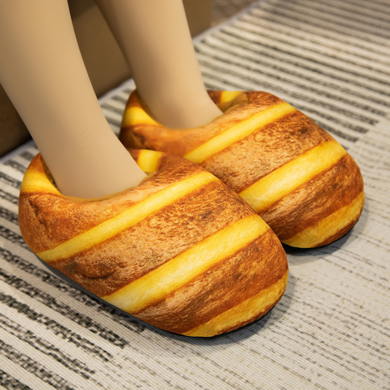 Butter Bread Cotton Shoes