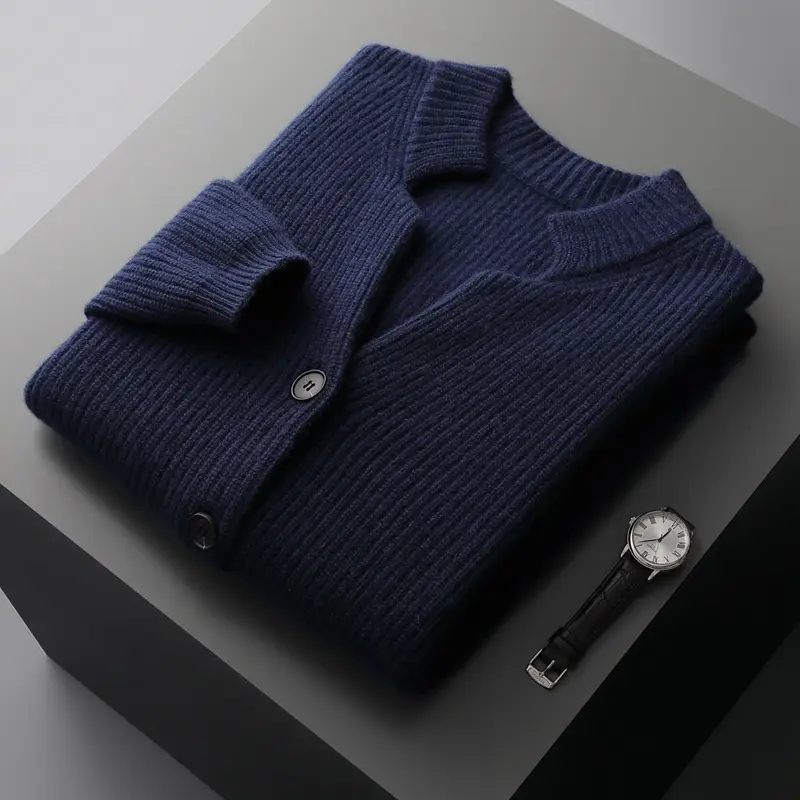 Men's Loose Casual Sweater Cardigan Coat