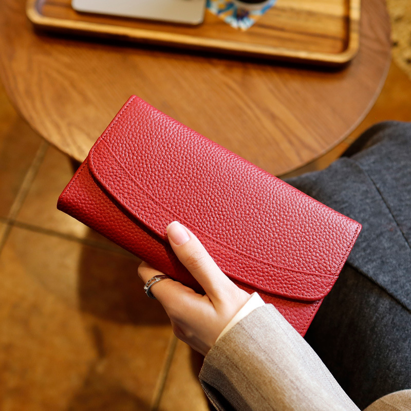 Genuine Leather Clutch Bag, picture 6 of 9