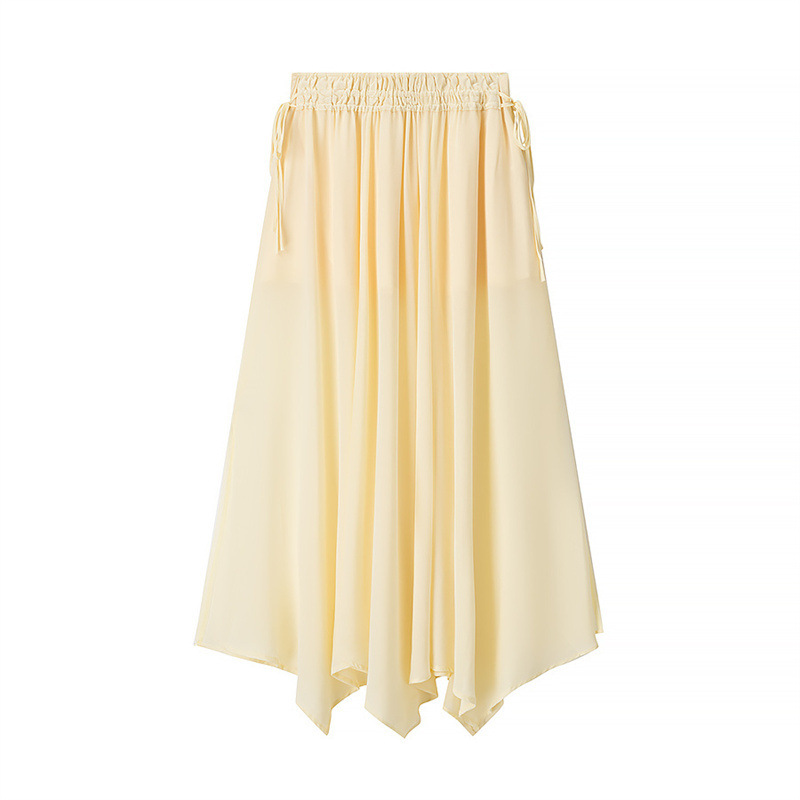 Long Fashion Ruffled Design Suit Skirt L - Shop at LoveMi