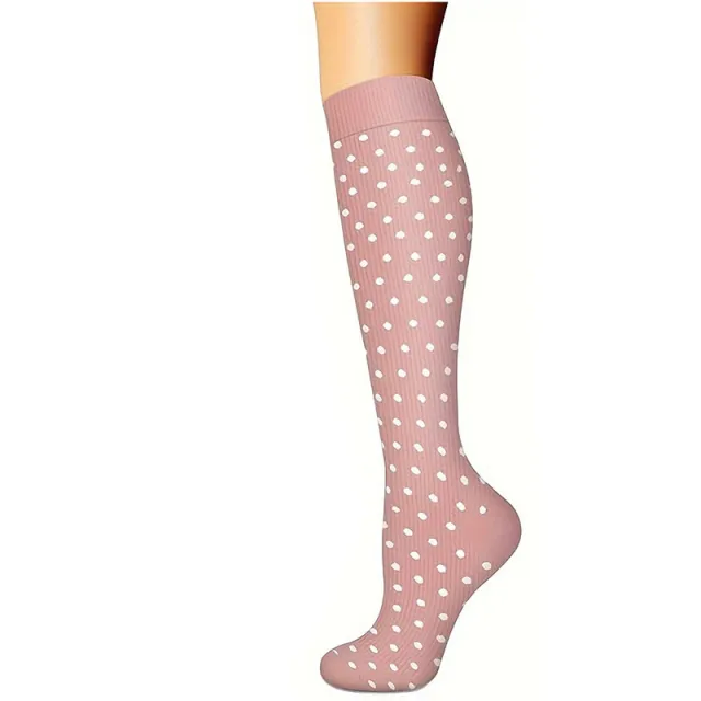 Sports Cycling Socks Cross border Plus And Extra Size Pink Dots - Shop at LoveMi