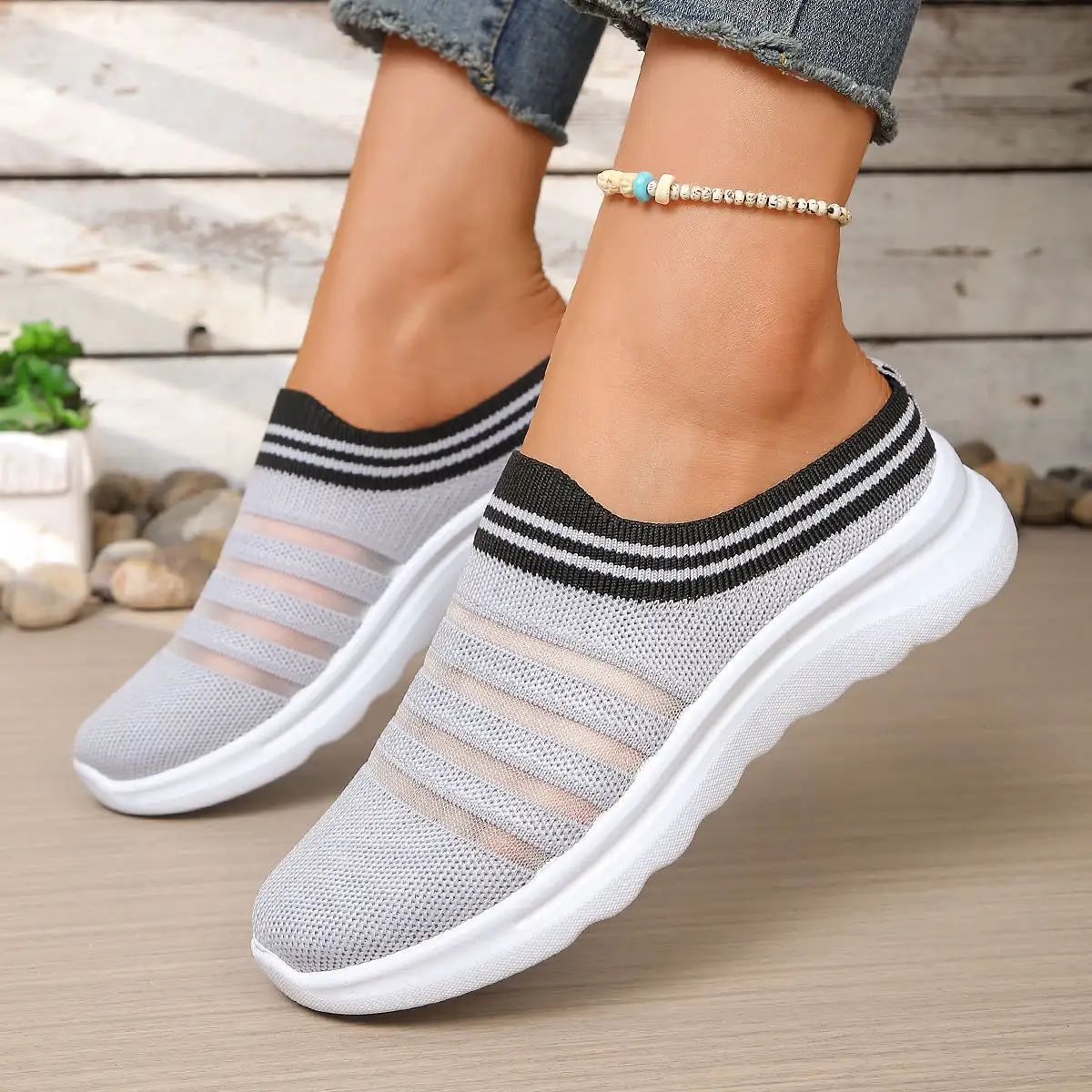 Womens Lightweight Breathable Indoor Casual Shoes