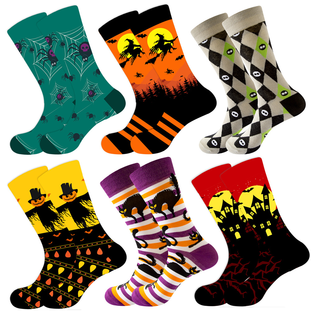 Title 1, New Halloween Mens And Womens Skull Socks