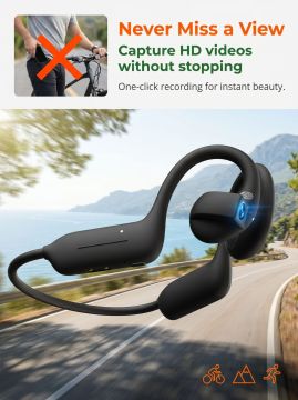 New Smart Camera Bluetooth Earphones