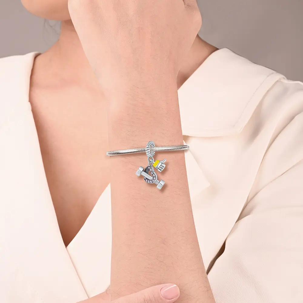 Travel Sketching Sports Soccer Bracelet Pendant Accessory