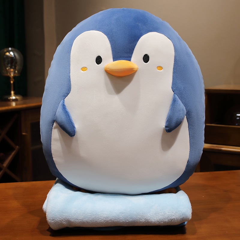 Penguin Pillow Blanket