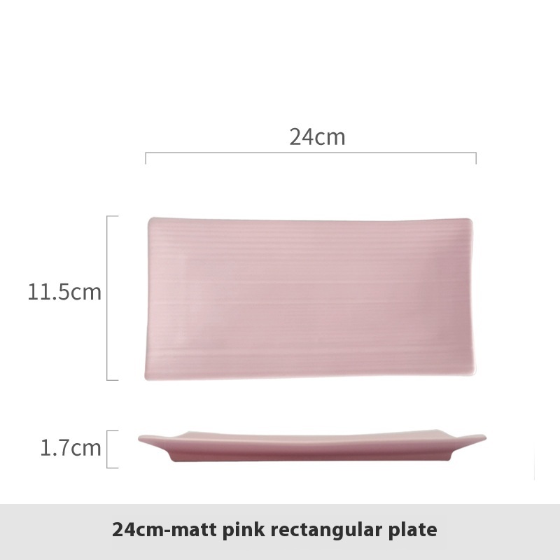 24cm Matt Pink