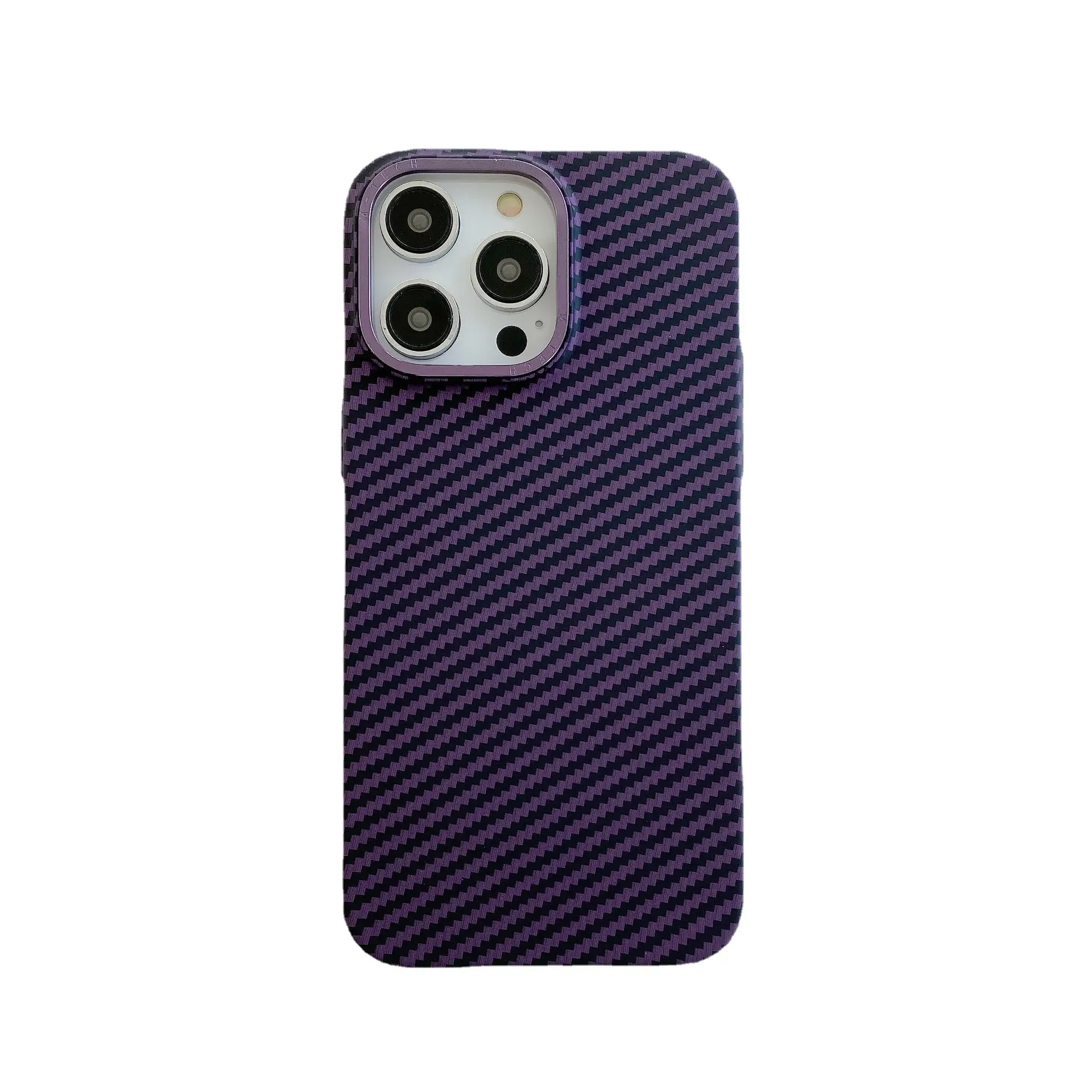 Carbon Fiber Ultra-thin Phone Case Hard Drop-resistant Protective Cover
