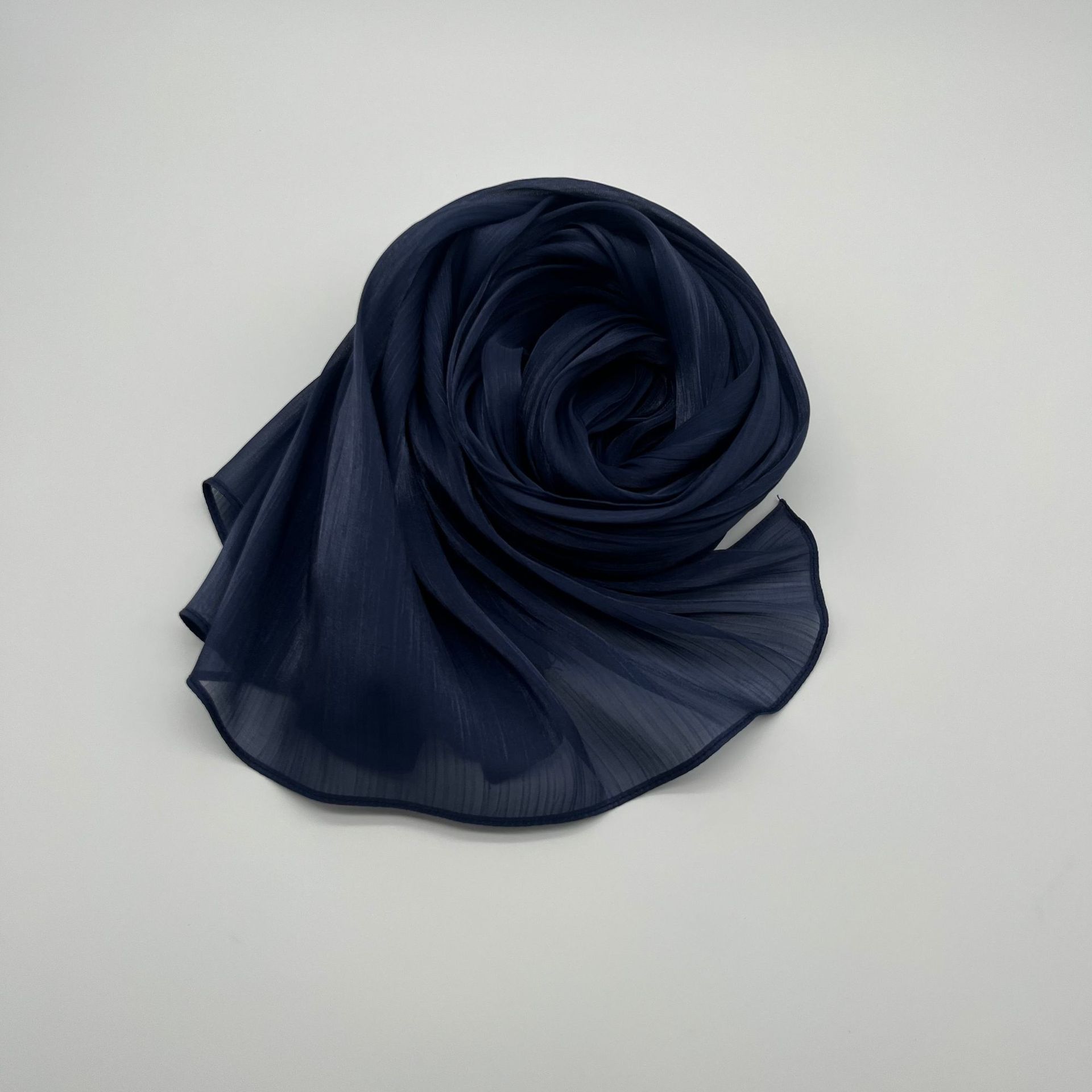Shiny Satin Scarf Malay Scarf - Image 18