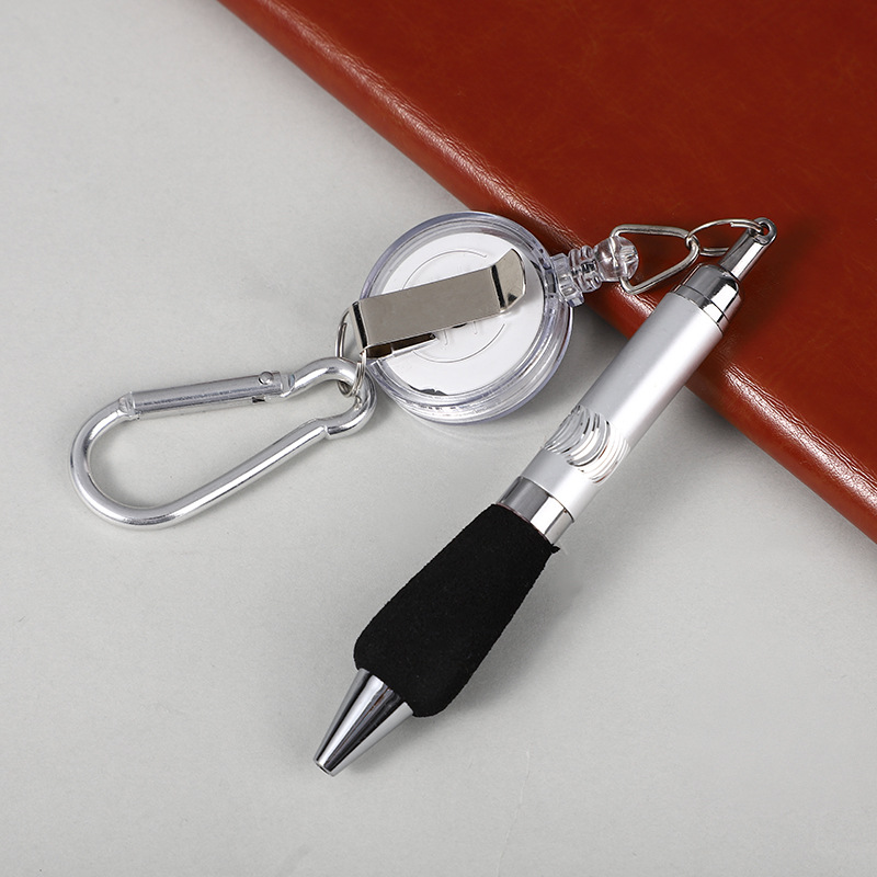 Title 6, Metal Line Drawing Pen Drawstring Ballpoint Pen...