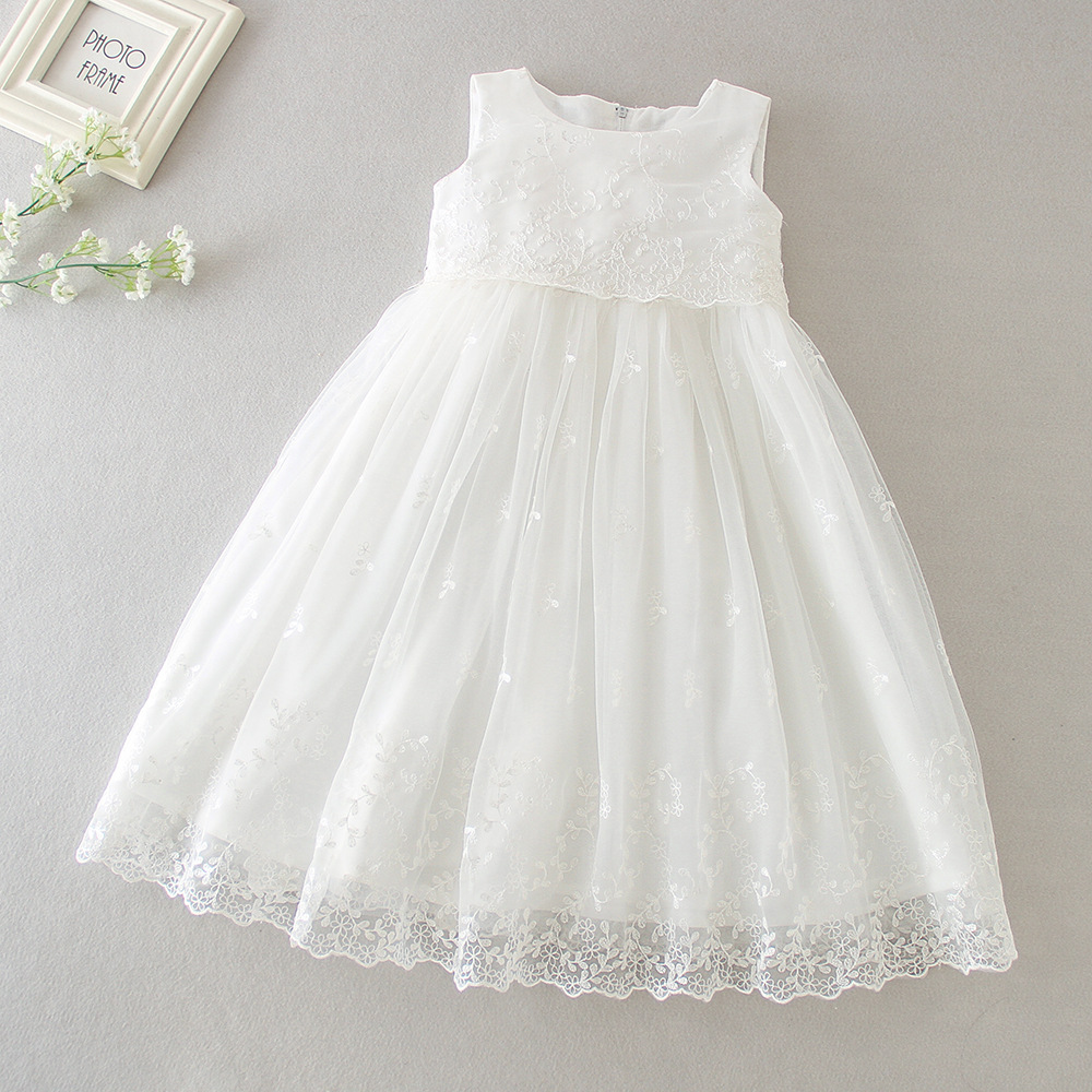 Title 46, Nouvelle jupe de robe de mariée enfant allongée...