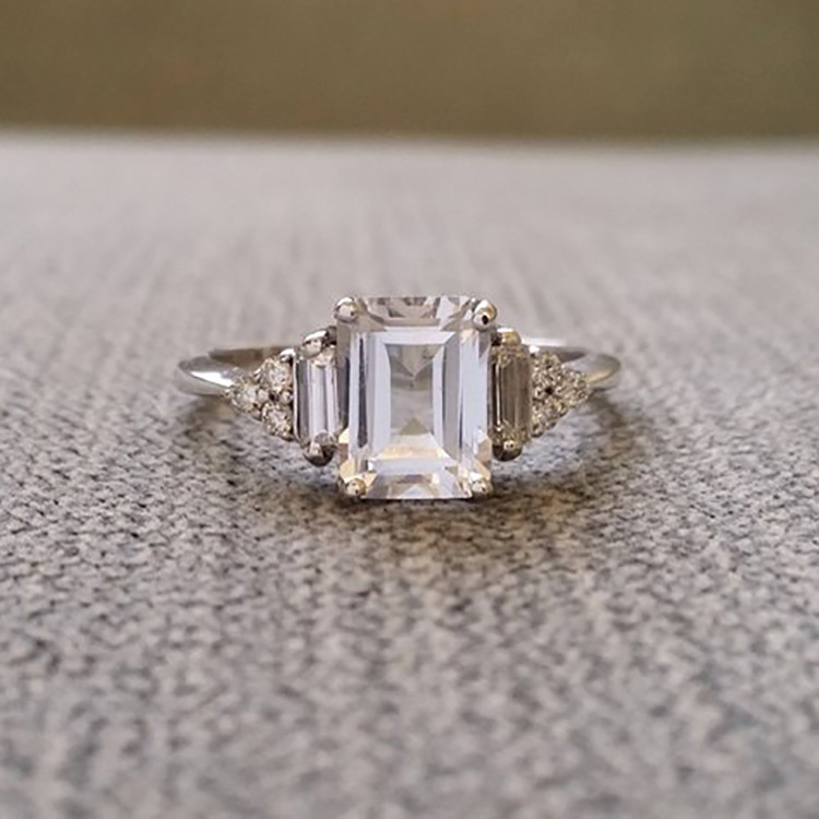 Exquisite Diamond Ring - Rose Gold