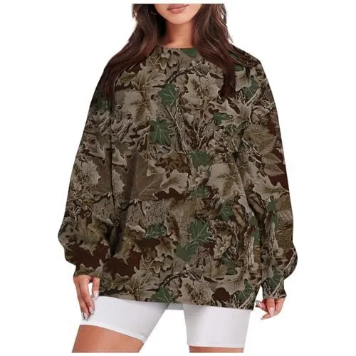 Round Neck 3D Digital Printing Casual Cool Long sleeved Round neck Pullover Ylws 16 Xxl - Shop at LoveMi