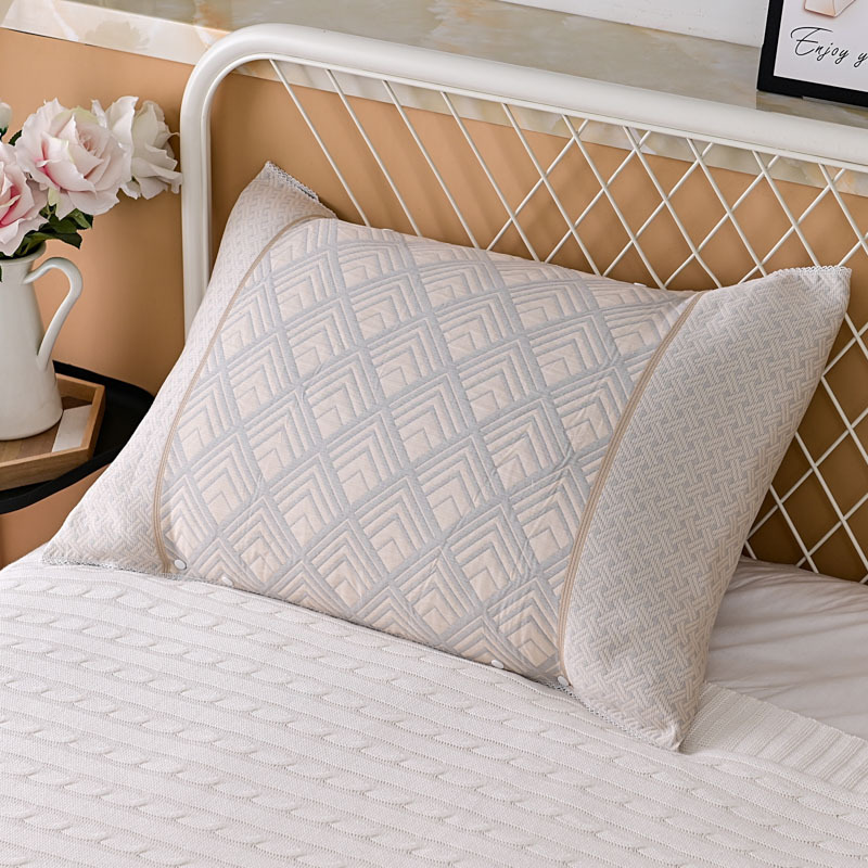 Tencel Pillowcase With Snap Buttons Magic Pillow Cover Gauze Towel