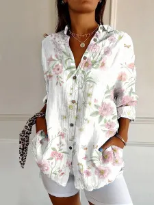 Women's Floral Casual Shirt 2D838Color - Shop at LoveMi