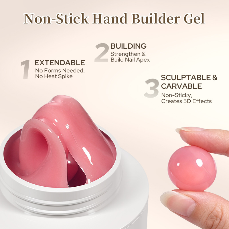 Multifunctional Carving And Shaping 15ml Nail Extension Gel 4