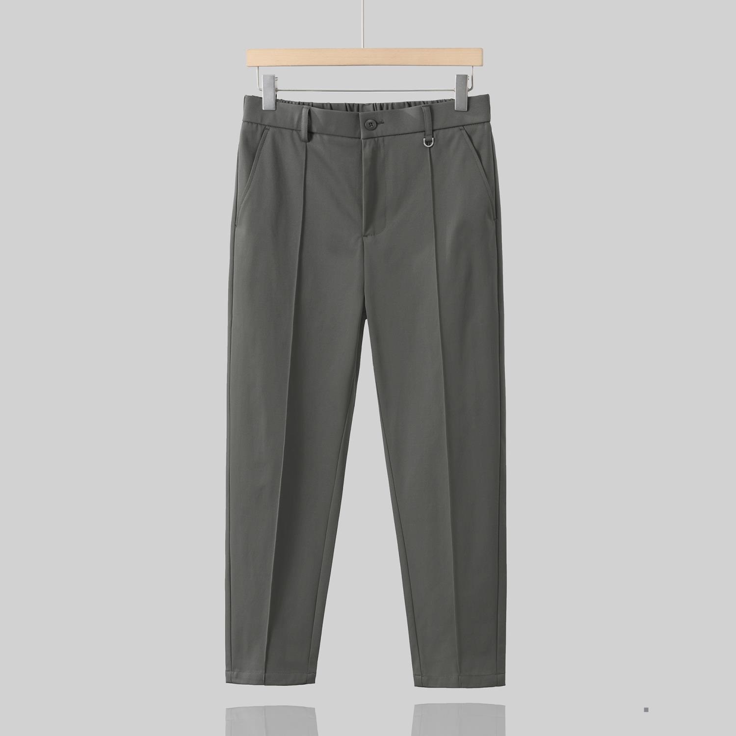 Ironing-free Simple Suit Pants Solid Color Casual Light Luxury Tapered