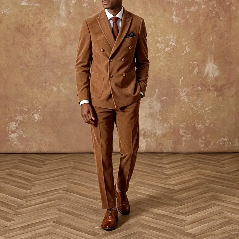 Mens Lapel Suit Jacket Coat And Casual