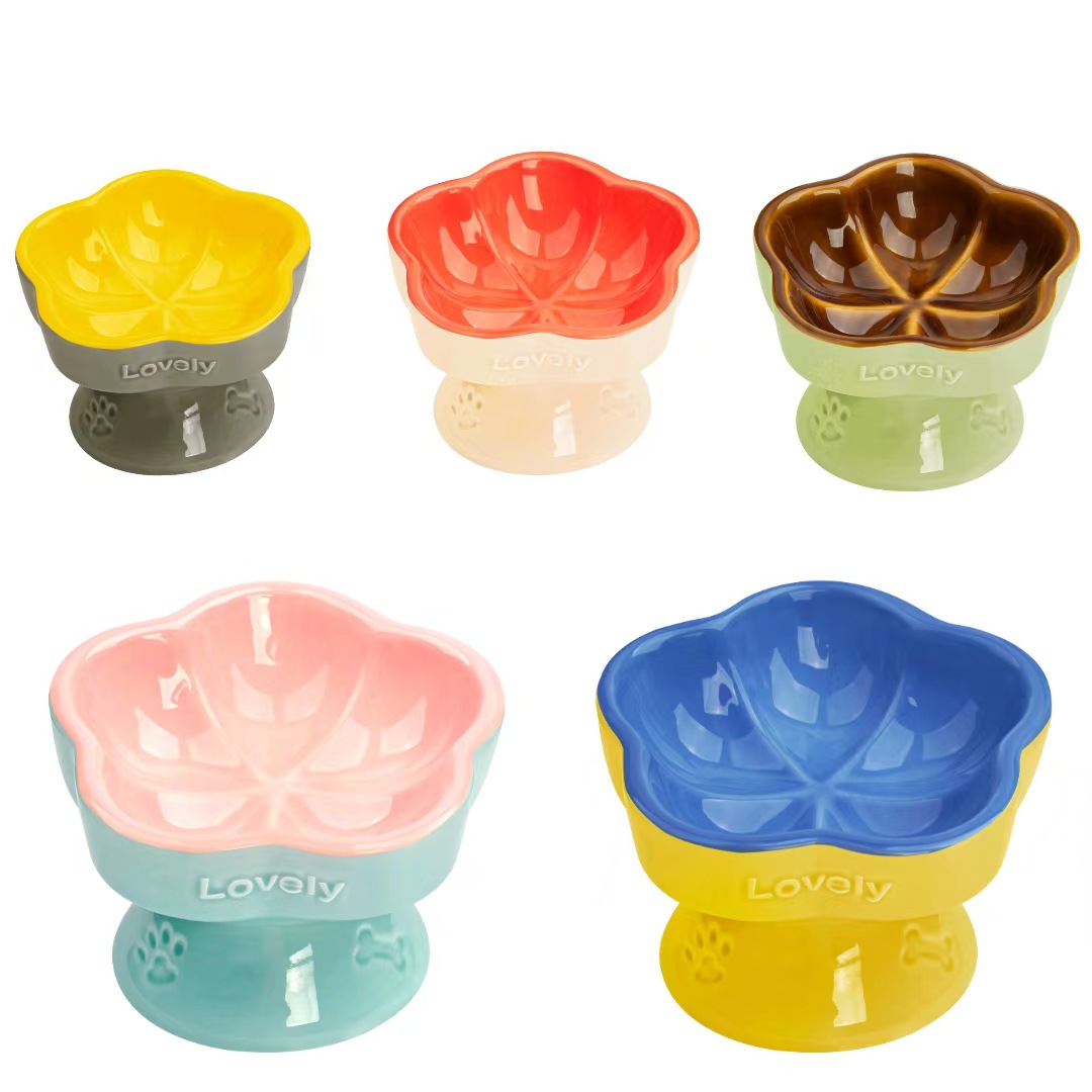 Ceramic Elevated Pet Bowl For Medium To Large Dogs — foto 4