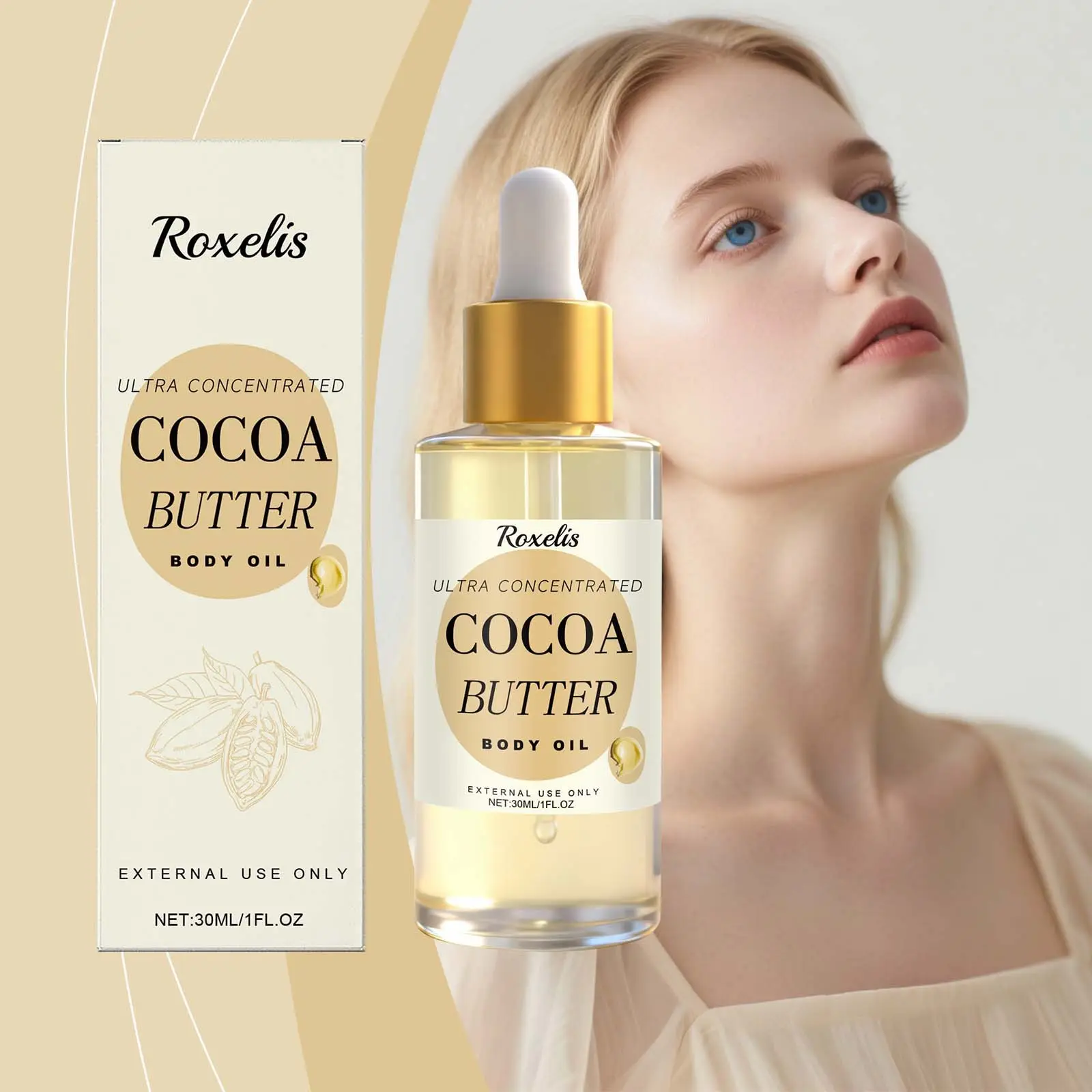 Rich Fragrant Body Oil Infused