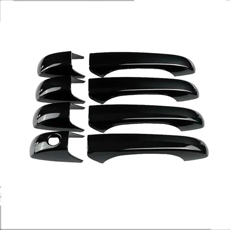 Handle Bright Black Car Door Handle Door Decoration Supplies