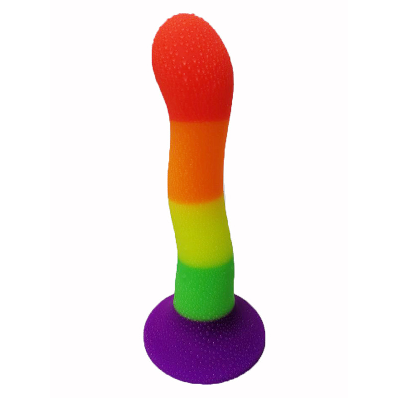 Color Special-shaped Liquid Silicone Massage Backcourt Butt Plug