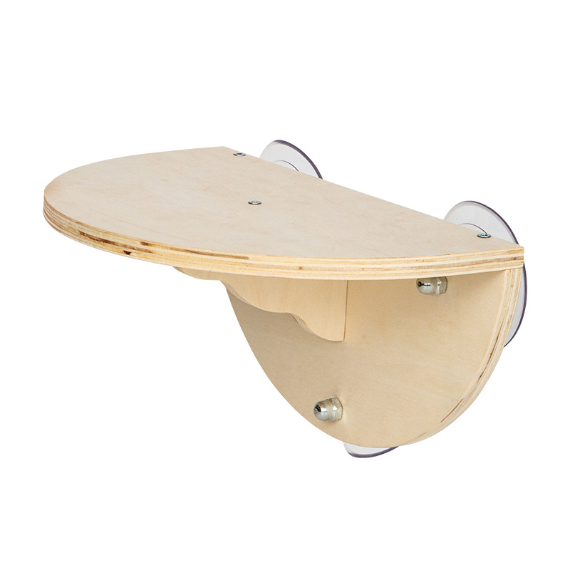 Hanging Swing, Sunbathing Wooden Suction Cup Cat Bed