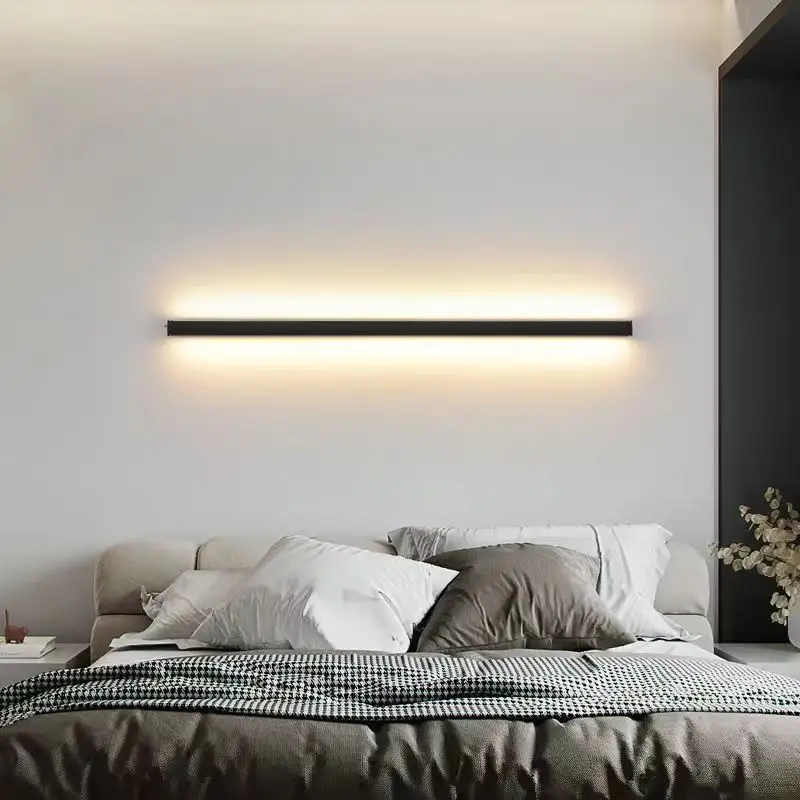 Simple Strip In-line Lamps LED Slotted-free Wall