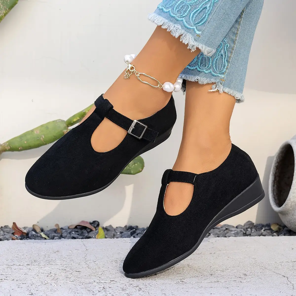 Spring New Pointed-toe Womens Shoes European And American Style