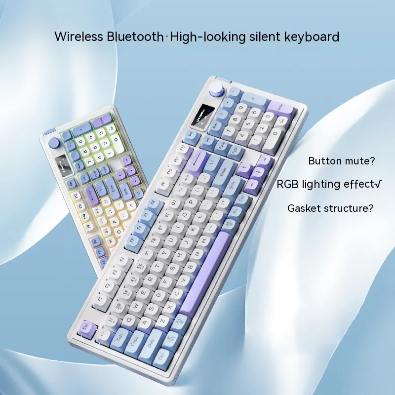 Wireless Bluetooth Mute Keyboard E-sports Office
