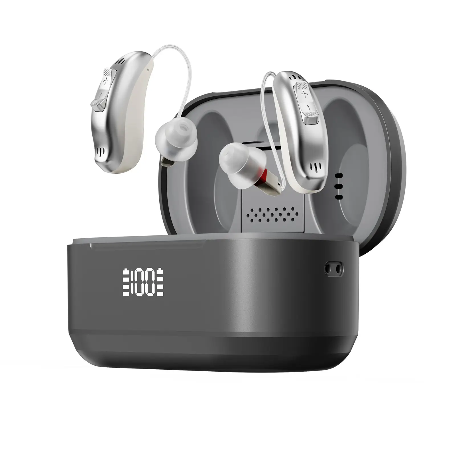 Intelligent Noise-canceling Behind-the-ear Hearing Aid