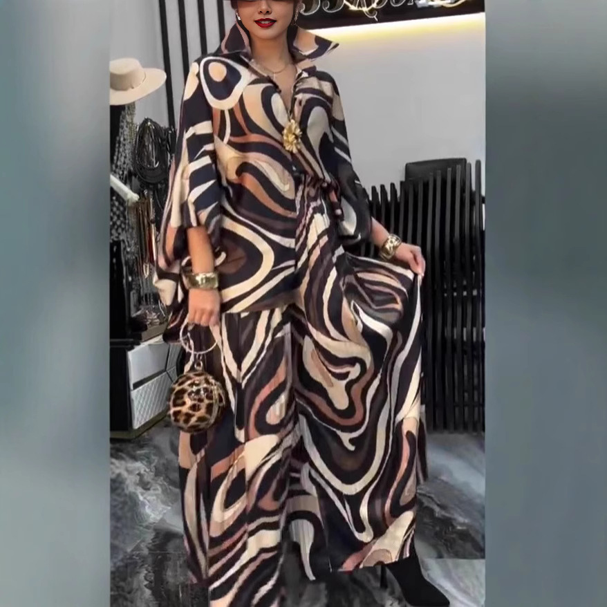 Loose Fashion Casual Suit 2 Piece Set