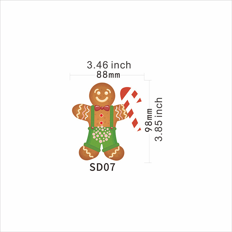 SD07 Christmas Gingerbread Man