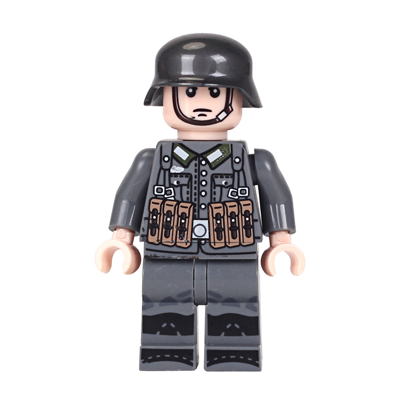 Cross-border Military Building Blocks WWII  Set