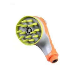 Dog Pet Shower Head Shower Head Massage Brush - Orange - View 1