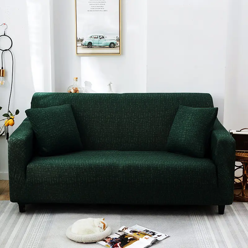 All-in-One Stretchable Non-Slip Sofa Cover - Universal