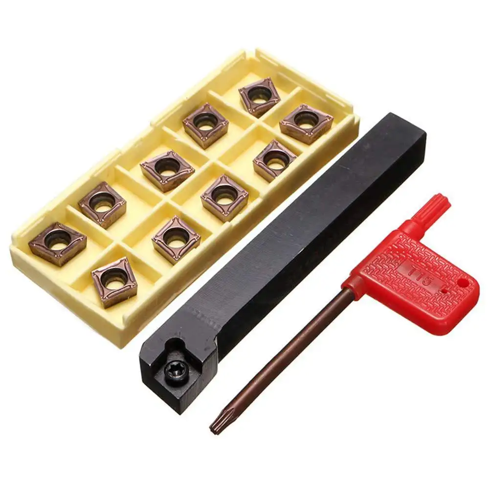 Shank Turning Tool With 10 PCs Blades CNC