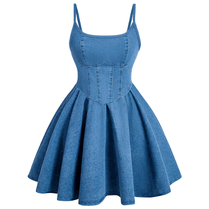 Womens Sweet Strap-style Fashionable Casual Dress 3b04c621 16d5 4f10 Ae5c 80ea5eeb2a50