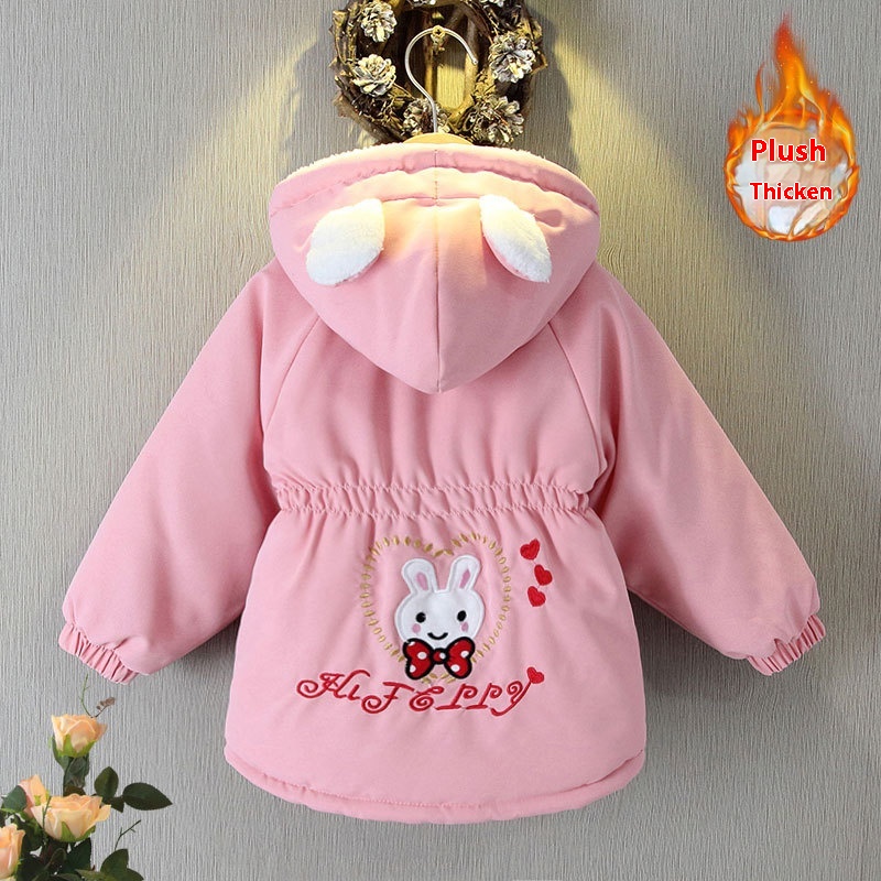 Love Rabbit Windbreaker Pink