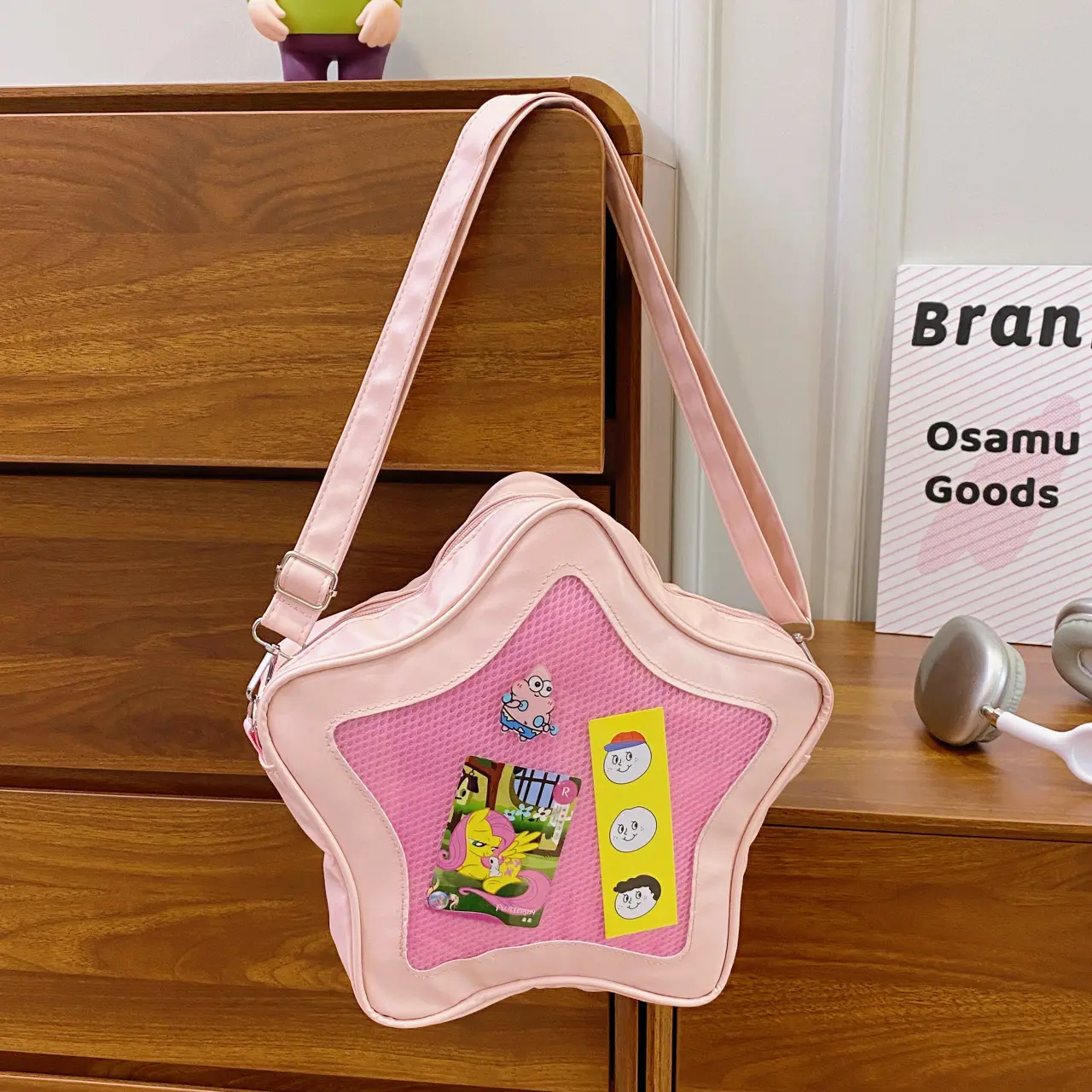 Good-looking New Large Capacity Shoulder Bag Transparent