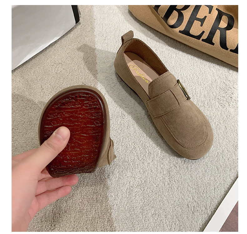 Title 2, Retro Slip-on Shallow Mouth Flat Casual Shoes