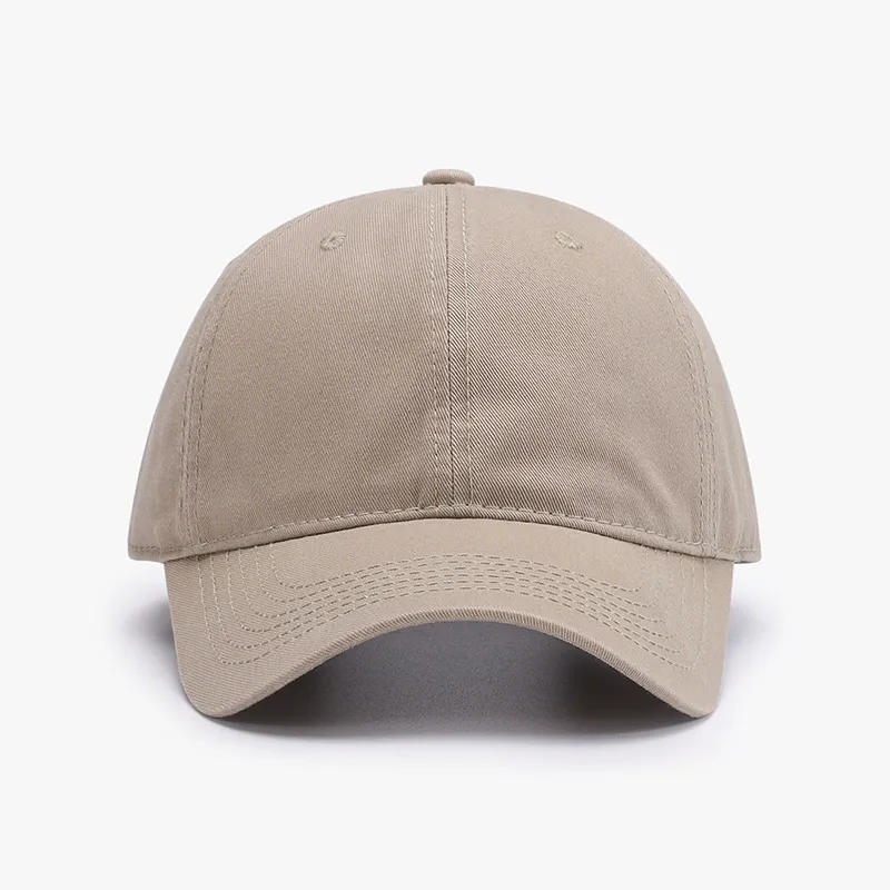 Outdoor Soft Top All-match Women's Fashion Peaked Cap - Khaki
