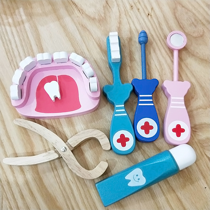 Kindergarten Childrens Dentist Playset Educational Toy