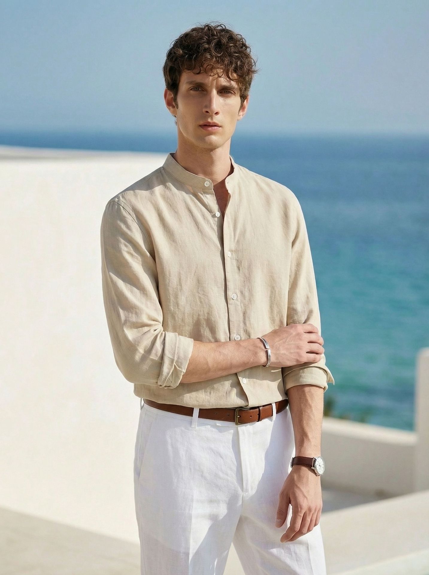 Long Sleeve Linen Shirt