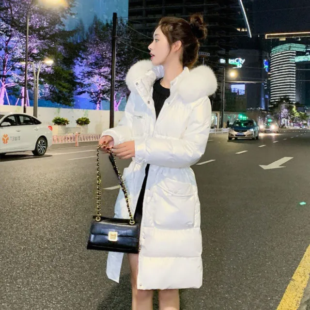 Women's Wash free Glossy Down Jacket White - Shop at LoveMi