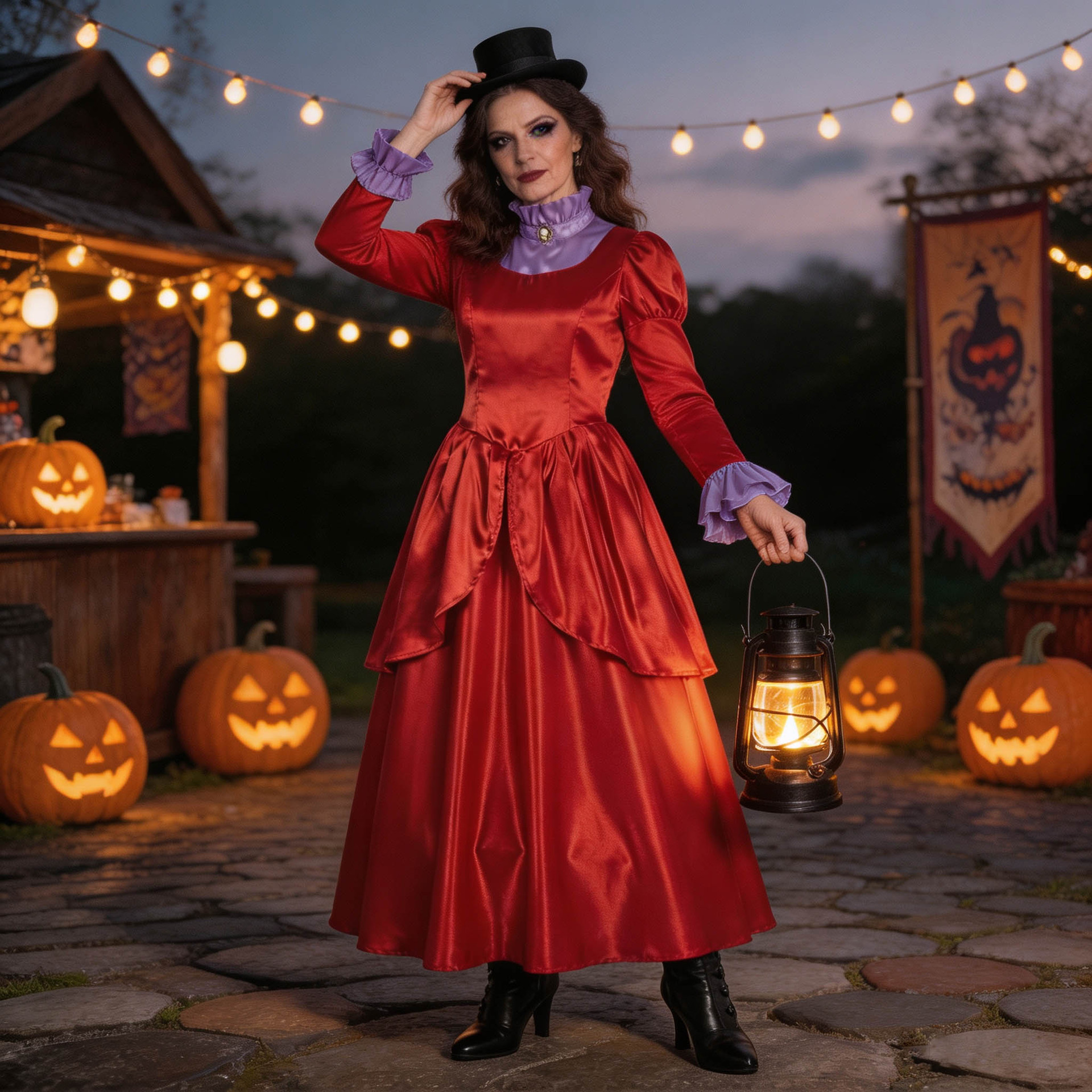Retro Royal Masquerade Ball Gown Cosplay Costume