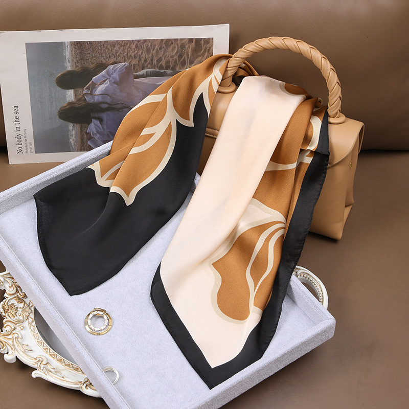 High-grade Korean Style Fashion Business Vintage Printed Scarf For Women