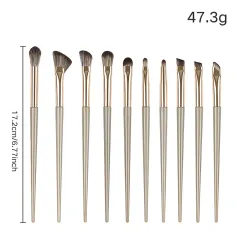 15 Makeup Brushes Suit Face Powder Dotted Colour Blooming - 10 Pieces Suit - View 1