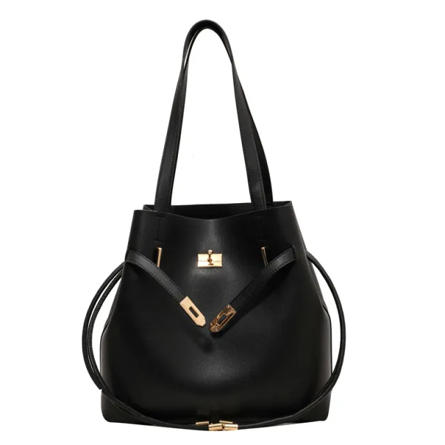 New Large Capacity Fashion All match Korean Style Trendy Simplicity Messenger Bag Black - Shop at LoveMi