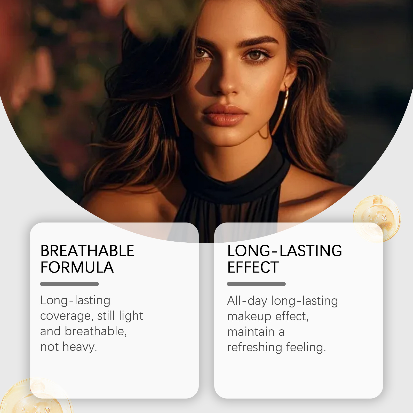 Long Wearing Temperature Responsive Foundationversatile For Any Makeup Look
